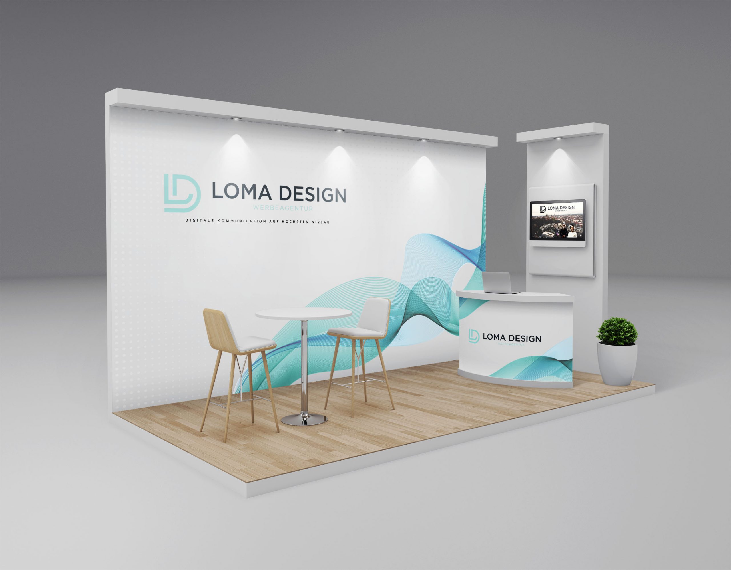 Referenzprojekt RIEGEL Immobilien von LOMADESIGN